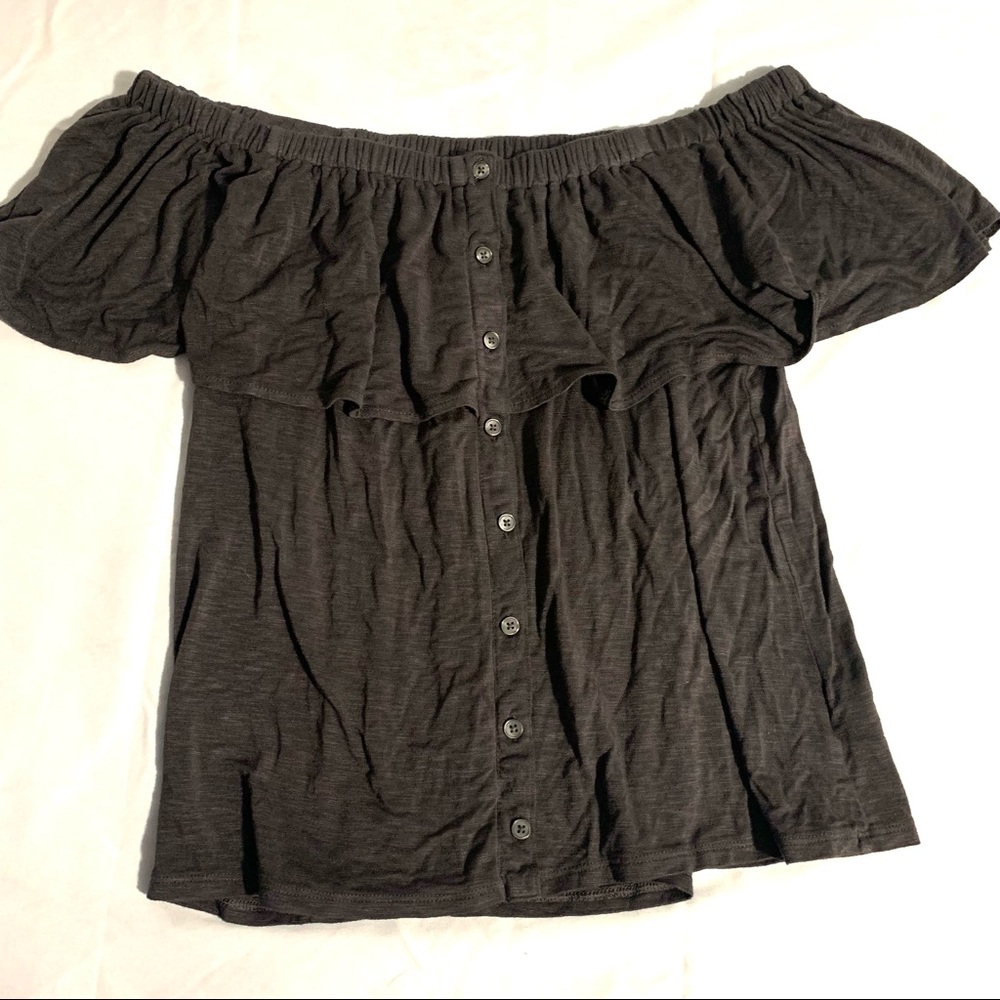 American Eagle Soft & Sexy Off the Shoulder Top M